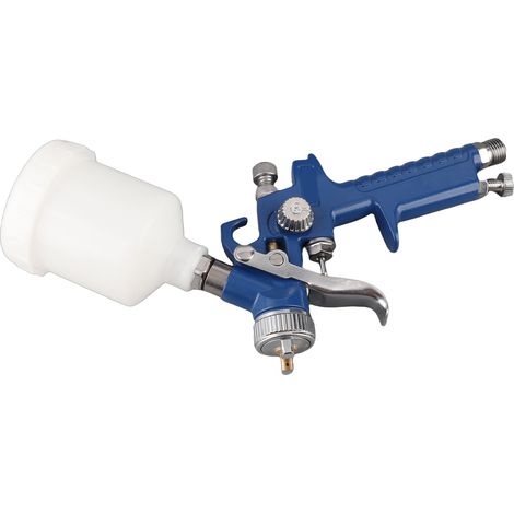 Pistolet à peinture pneumatique pour peinture automobile et rénovation de meubles, pot transparent (1/5)