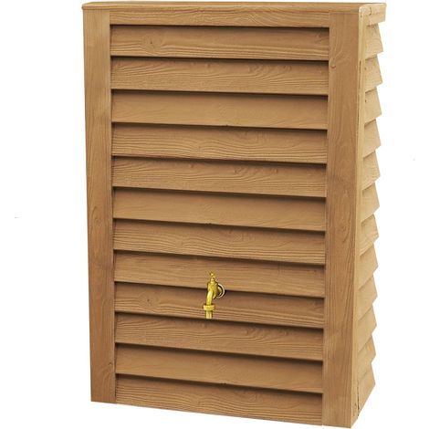 GARANTIA WOODY Junior Wandtank 300 Liter lightwood (1/4)