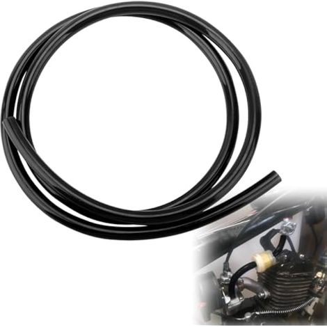 Durite de Carburant, 1 M (3 Ft), 5mm DI x 8mm DE, Tuyau à Vide, Tuyau Carburant pour Essence/Diesel – Universelle pour Voiture, Moto, Tondeuse, Quad (1/5)