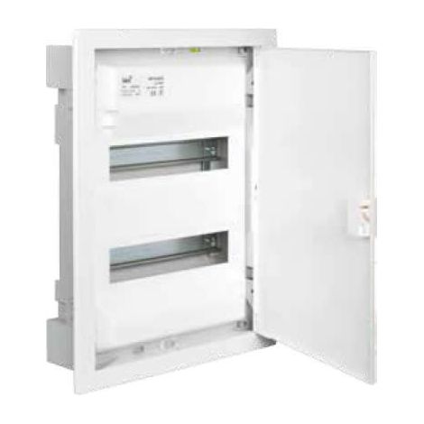 Quadro elettrico in metallo da incasso 28 moduli Metalbox Solera MP28 (1/2)