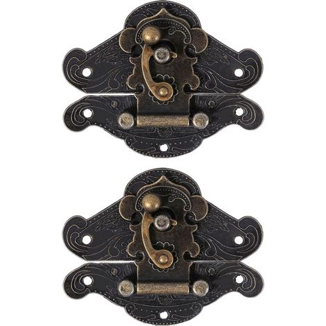 Fermoir à boucle rétro générique pour boîte bijoux, fermeture de (1/5)