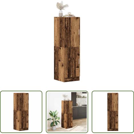 vidaXL Altholzoptik -  Küchenschrank Altholz-Optik 38x41,5x131,5 cm Holzwerkstoff (1/5)