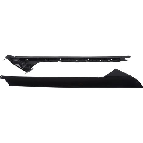Jeffergarden Garniture extérieure et intérieure de montant de pare-brise BB5Z7803137AA Remplacement pour Ford Explorer 2011‑2019 Gauche (1/5)