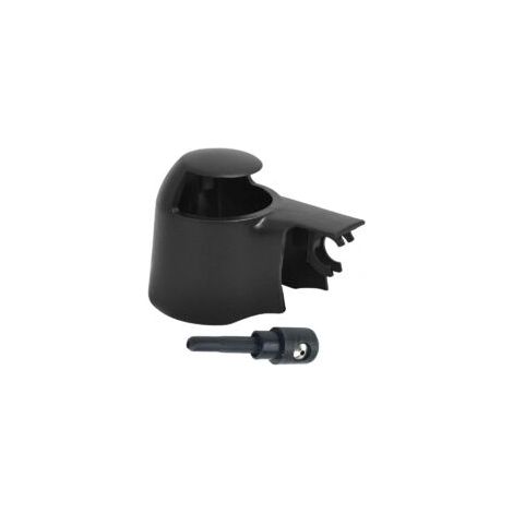 Tapa del brazo del limpiaparabrisas trasero para Golf 5, Transporter T5, Passat, Touran, Polo, Tiguan, Scirocco (negra)