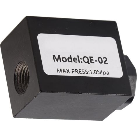 Quick Exhaust Valve QE-02 1/4 Inch Aluminum Alloy Pneumatic Quick Exhaust Valve For Compressed Air Systems (1/5)