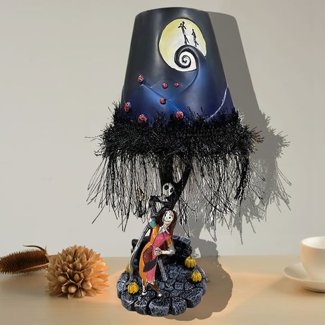 Lampe de table en résine Halloween Night Monster Jack (1/5)
