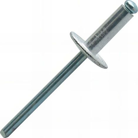 Rivet aveugle ASL tête large aluminium/acier - 4,8 x 35 mm - SCELL-IT