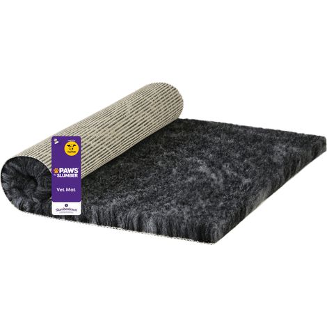 Paws for Slumber Vet Mat, Charcoal, Large