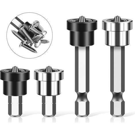 4 ergonomische magnetische Positionierungsspitzen (2 x 25 cm + 2 x 50 cm) für Deckenpaneele (1/5)