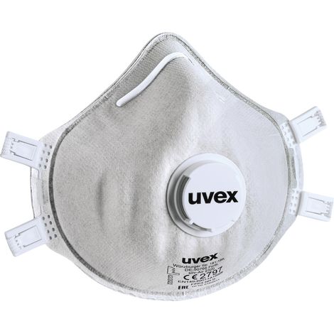 uvex uvex silv-Air class.2320 8762320 Feinstaubmaske mit Ventil FFP3 15 St. EN 149:2001 + A1:2009 DI