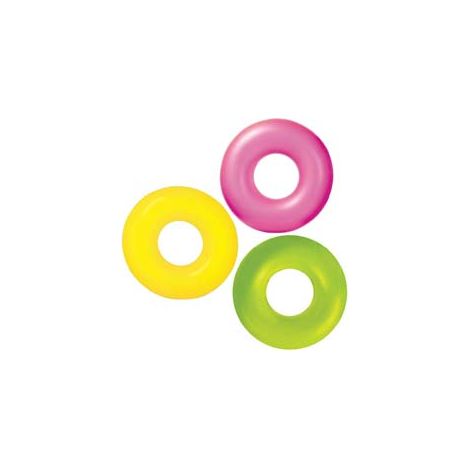 SALVAGENTE GONFIABILE NEON  +9 ANNI  ø cm.91  peso kg.0,35 (59262)    INTEX