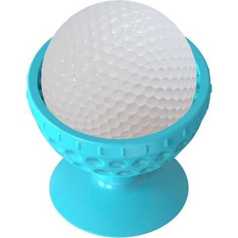 Brosse pour Balle de Golf, rondelle de Balle de Golf Nettoyant pour de Souple en Silicone avec à Ventouse Support de de Multifonctionnel innovant, Accessoires de pour Un (1/5)