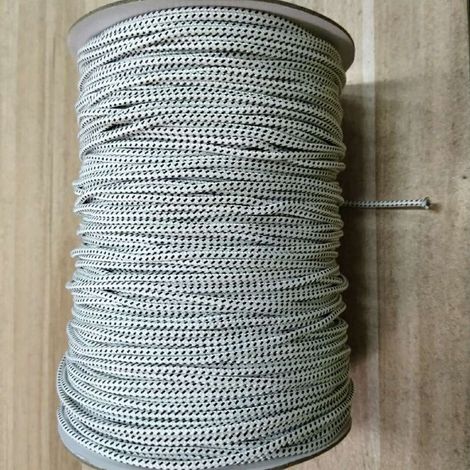 3 mm Gardinenkordel für den Einzelhandel, graue und weiße Zugkordel, Jalousien, Zubehör für Bambus-Zugkordeln, Nylonseil, geflochtene Kordel (20 Stück) (1/5)