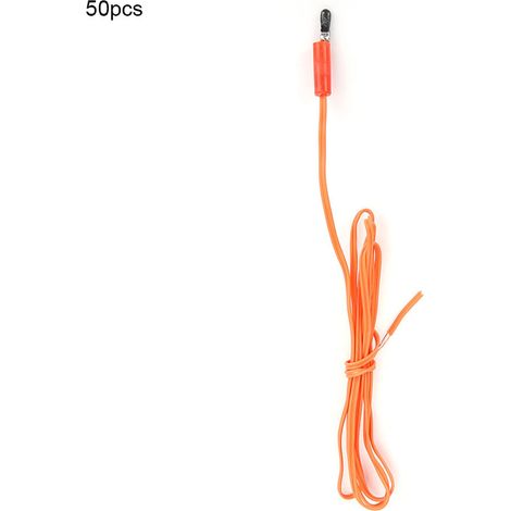 Populaire câble d'allumeur de feu d'artifice électronique sans fil de 50 pièces (100 cm) (1/4)