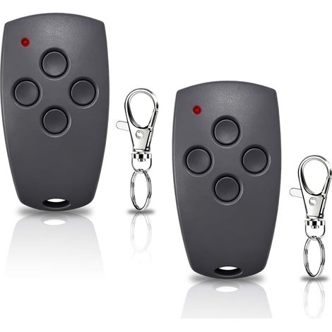 Télécommande Porte de Garage pour Digital 868,3MHz 302, 304, 382, 384, 313, Télécommande Portail a 4 Canaux pour (2 Pack) (1/5)