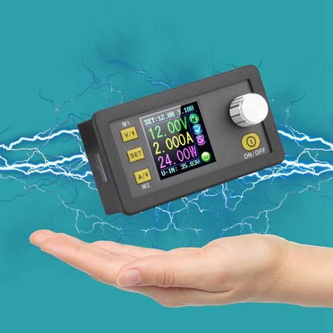 DPS5005 Programmierbares Konstantspannungs-Abwärtsnetzteilmodul mit Farb-LCD-Display (1/5)