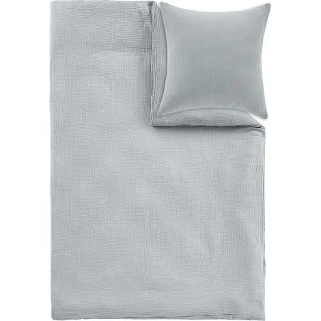 Alavya Home biancheria da letto Cozy Grigio 135 x 200 cm (1/5)