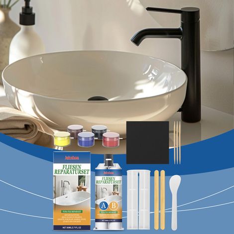 Tile Repair Kit - Multi-functional Household Tile and Marble Sealing and Repair Kit (Augmented/Distributed) (1/5)