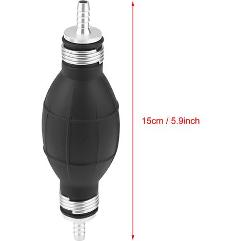 Pompe à amorçage manuel pour transfert de carburant, flexible caoutchouc 6mm accessoire (1/5)