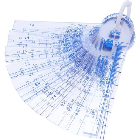 Jauge Épaisseur Plastique Outil de Mesure de Jeu Portable pour Automobile et Machine (1/5)