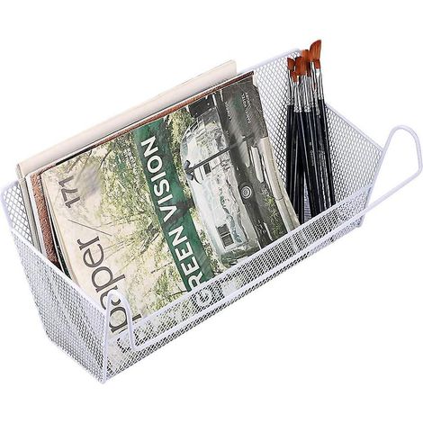 blanc-paniers De Rangement Suspendre Aux Lits De Dortoir, Tagre De Rangement Pour Bureau, Maison, Cole, Dortoir, Lit Superpos (1/5)