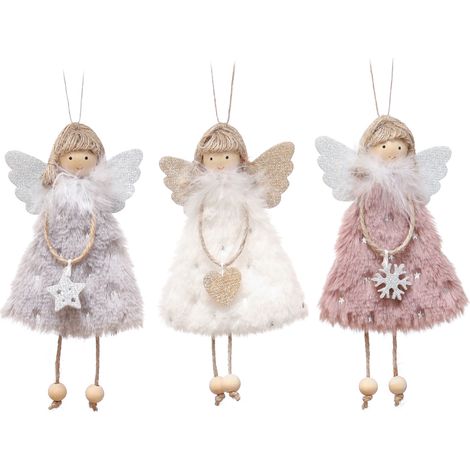 Pendentif ange pour sapin de Noël, décoration de Noël (1/5)