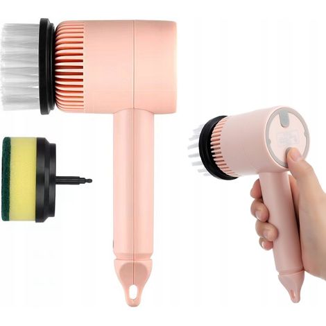 SPAZZOLA ELETTRICA PER LA PULIZIA DI CUCINA E BAGNO, ROTANTE USB (1/5)