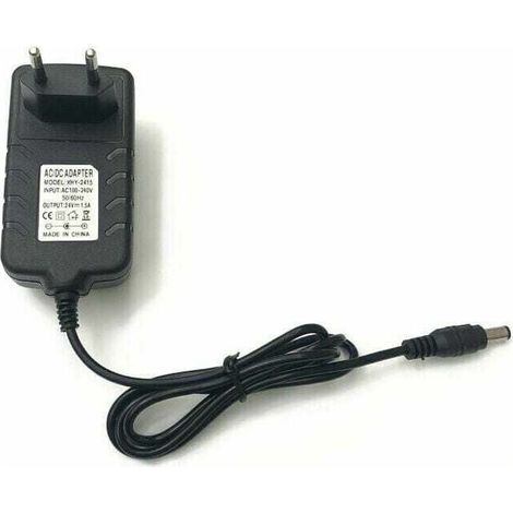 Transformateur de puissance - 24W 24V 1.5A - Avec prise domestique de 220 V à DC 24 V - Noir - Adaptateur secteur SUNone Lampe à ongles LED Light Bar Plug-in Wall Constant Current Swi (1/4)