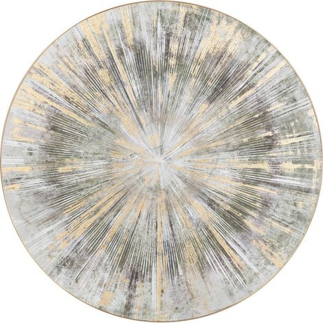 Wanddeko Izzie Grau D80cm - Atmosphera créateur d'intérieur