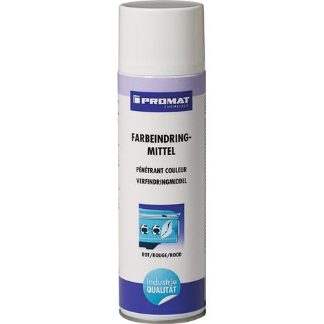 Pénétrant de peinture rouge 500 ml bombe aérosol PROMAT CHEMICALS (Par 6)