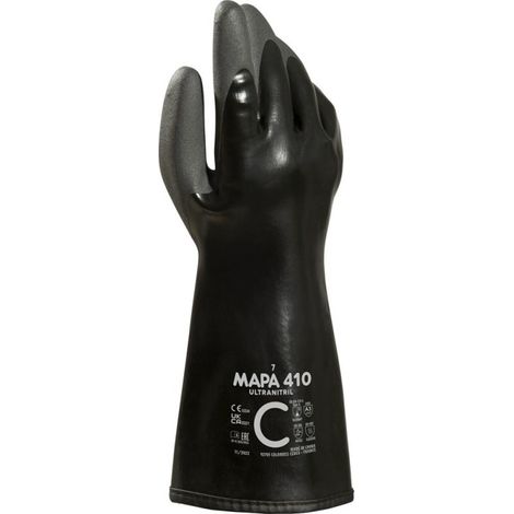 Gant chimique Ultranitrile 410. Taille 7