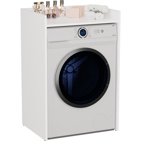 Mobile per lavatrice, Bianco Opaco, 64 x 97,5 x 50 cm (1/5)