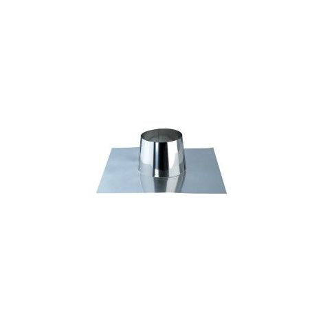 Tuyau isolé é toit plat évasé dm 100 mm