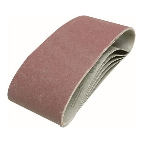 Bandes courtes toilé marron 100x610 - Grain : 120 - NORTON (1/2)