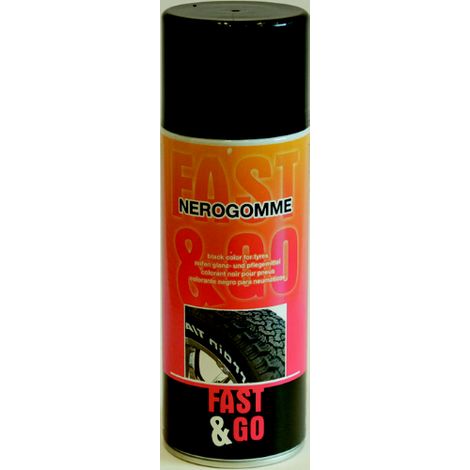 AA rosol Fast & Go 400 ml polisseur de pneus noir brillant