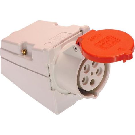 AS Schwabe 60430 60430 CEE Wandsteckdose 16 A 5polig 400 V 1 St.