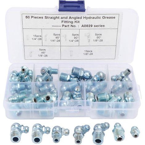 Ensemble de 50 graisseurs de rechange (argent)-Silver (1/3)