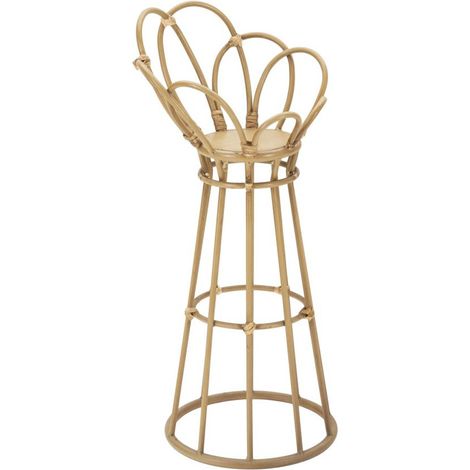 Porte-Plante en Métal "Panama" 62cm Naturel (1/5)