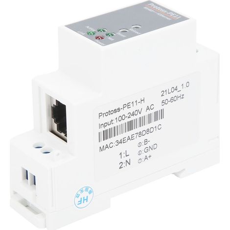 GARRYFIZH Serveur Série RS485 vers Ethernet - Montage Rail Routeur 100-240VAC PE11-H pour FreeRTOS (1/5)