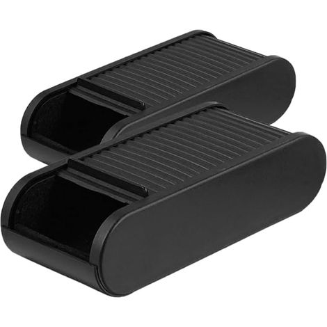 Boîte De Rangement Voiture 2 Pièces Organisateur De Tableau De Bord Ajustable Pour Pièces De Monnaie Clés Lunettes De Soleil Et Petits Objets Accessoires Intérieur (1/5)