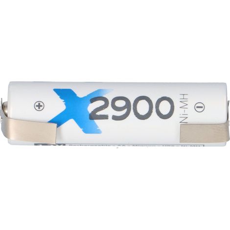 XCell Mignon AA Akku Ni-MH 1,2V 2900mAh U Lötfahne (1/5)