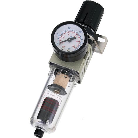 Régulateur automatique de réducteur de pression de l'unité de maintenance automatique de  de filtre à air comprimé pour le compresseur 1/4" (1/4)