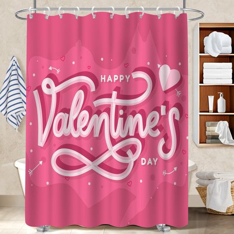Rideau de bain 180x180 déco d‘intérieur bâche polyester douche pour une ambiance tropicale et dépaysante (1/5)
