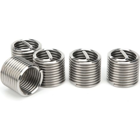 Kit de 5 inserts filetés M20x2,5x1,5D avec douilles et écrous à expansion.