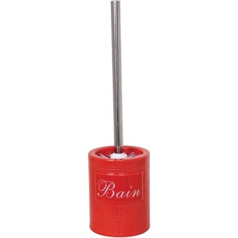 Brosse wc avec support Céramique DINAN Rouge MSV