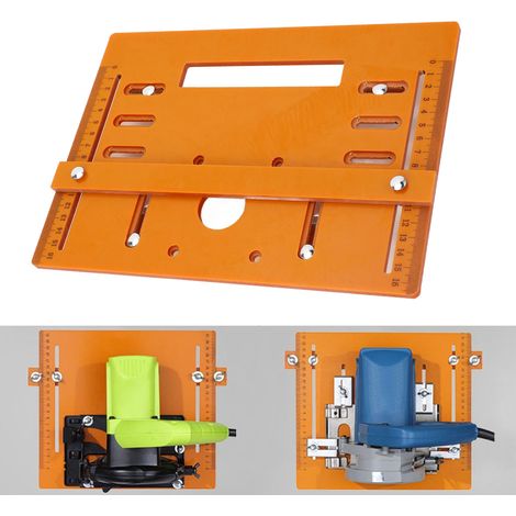 Die 28 x 20 cm große Grundplatte kann auf 14 cm zugeschnitten werden. Bohr- oder Schneidwerkzeuge sind nicht erforderlich. Kompatibel mit einer 10 cm langen Handsäge oder Marmorsäge. Gehrungsschnitte (1/5)