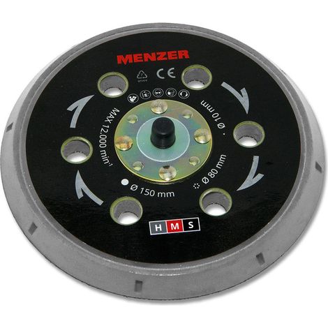 MENZER Multi-Loch-Schleifteller 150 mm Hard für den MENZER ETS 150 5.0 und 2.5