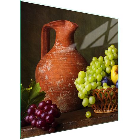 PLACA PROTECTORA DE VIDRIO PARA ESTUFA 50x52 UVAS (1/5)