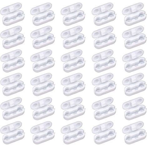 Lot de 20 connecteurs de remplacement pour chaîne de store vertical, chaîne à billes pour store, connecteur de chaîne à billes (1/5)
