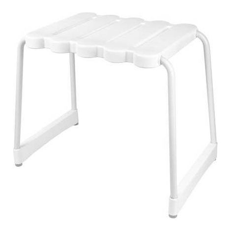 Série EASY tabouret rectangulaire Idral 15507.1 Blanc (1/4)